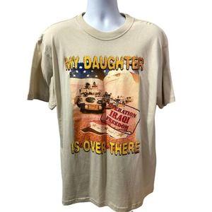 Vintage Operation Iraqi Freedom Shirt XL USA Iraq War Invasion Army Marines